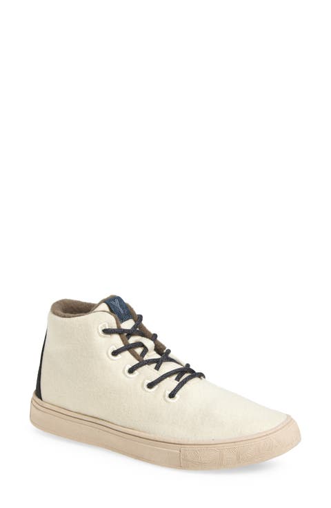 Alto Water Resistant Wool Blend High Top Sneaker (Women)