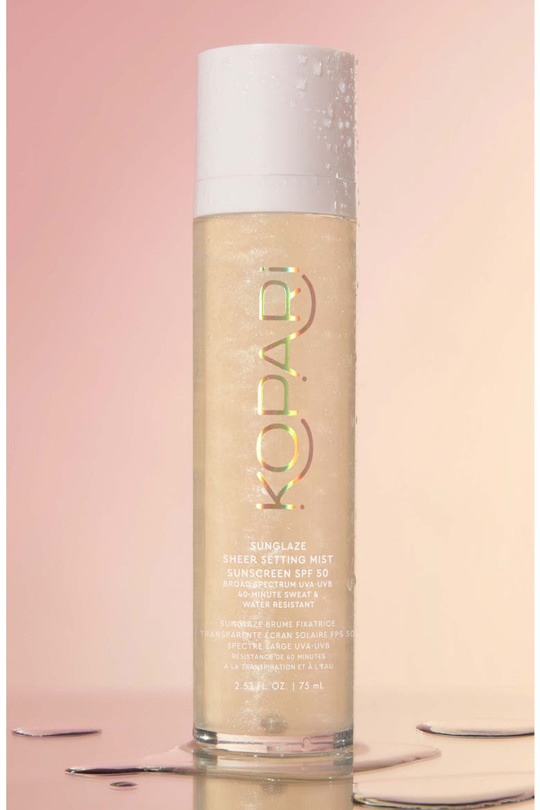 Sunglaze Sheer Setting Mist Sunscreen SPF 50 Duo $68 Value, Alternate, color, NO COLOR