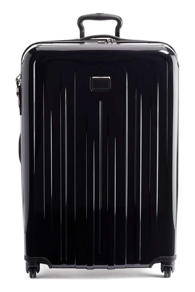 V4 Collection 31-Inch Extended Trip Expandable Spinner Packing Case, Main, color, BLACK