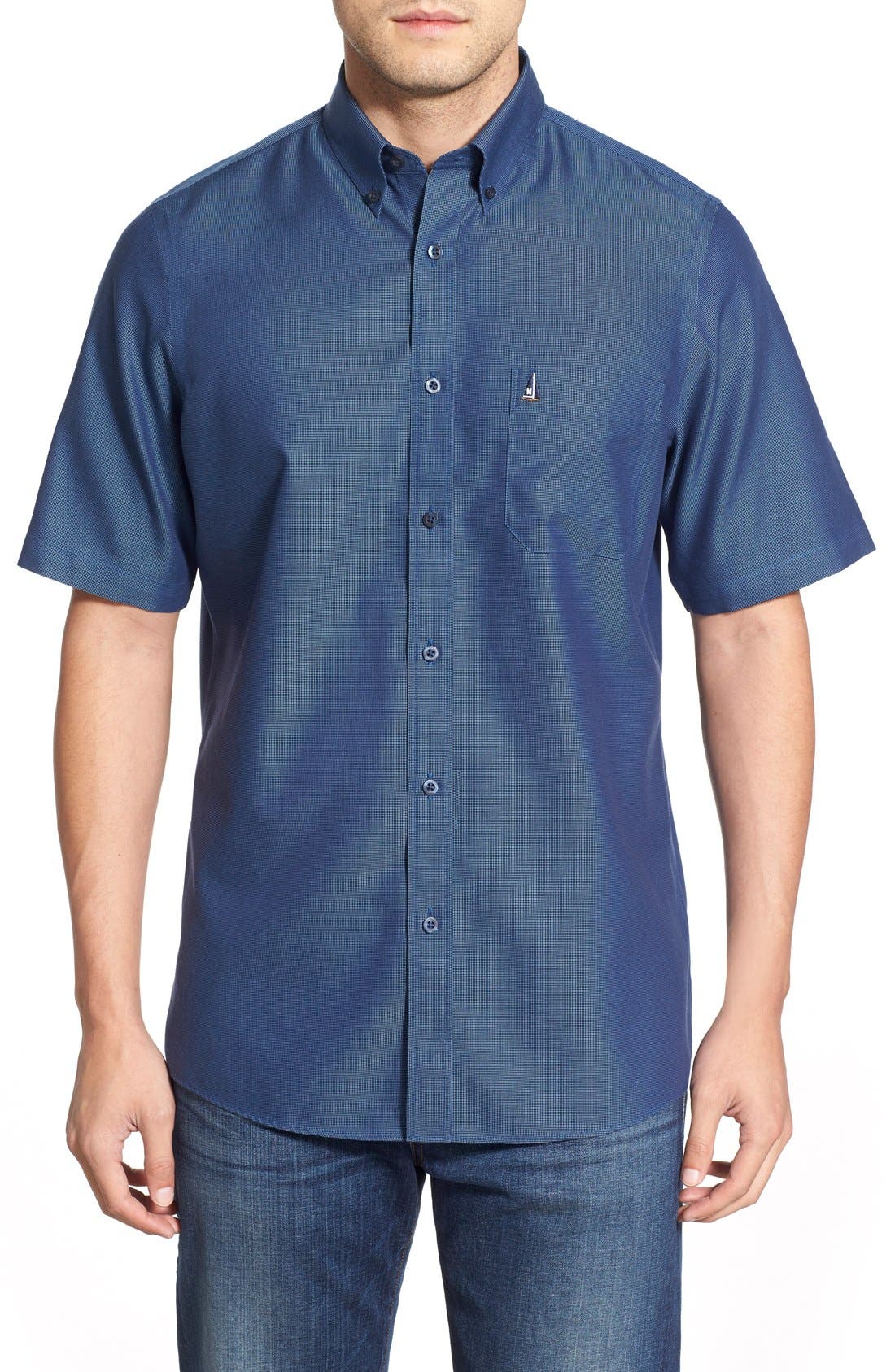 NORDSTROM MEN'S SHOP Smartcare™ Regular Fit Cotton Sport Shirt (Men ...