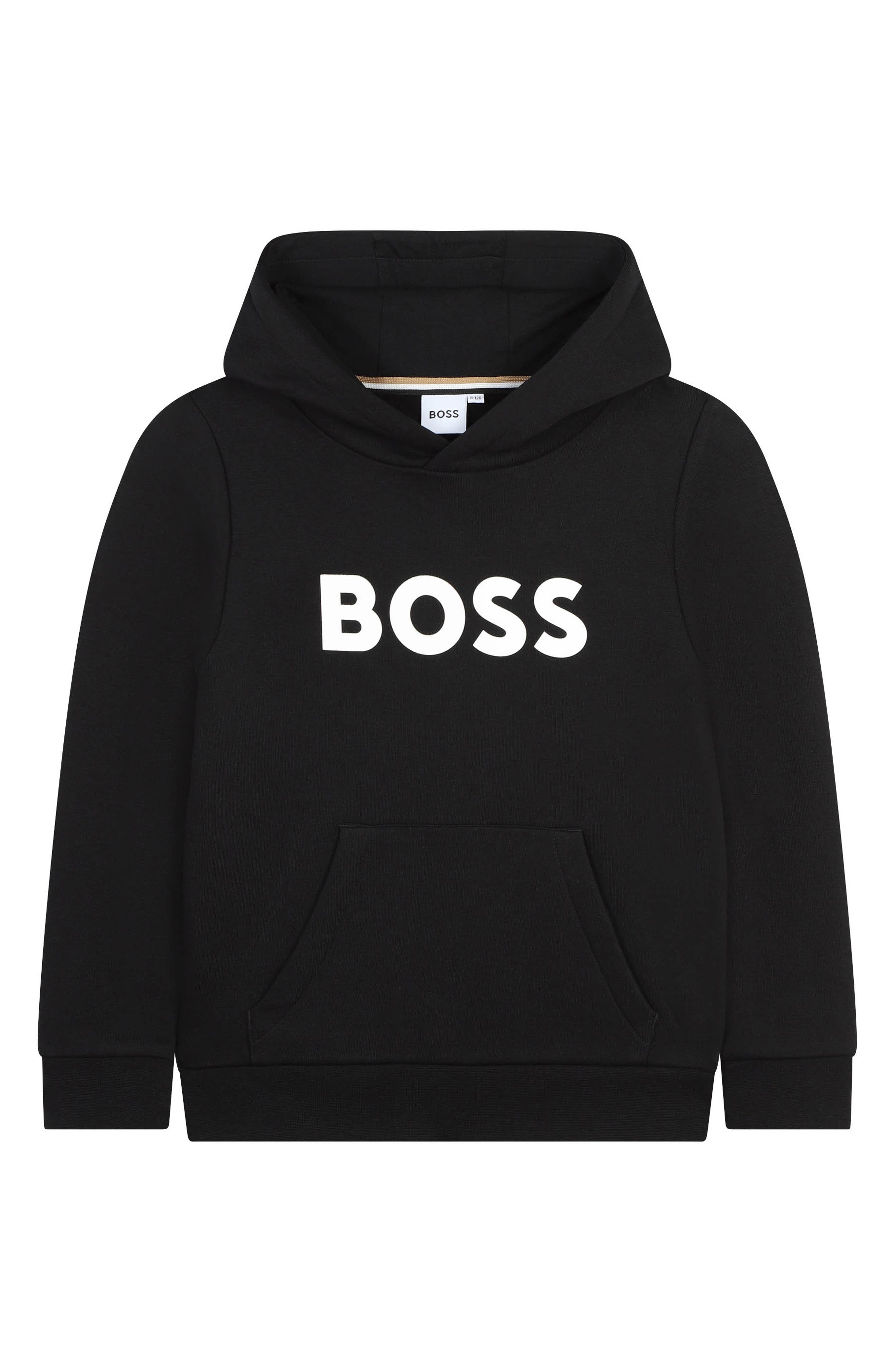 BOSS Kids' Logo Graphic Hoodie