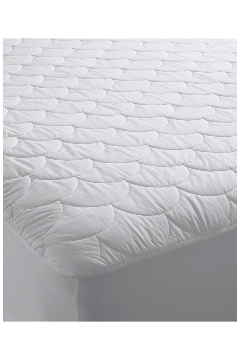 Waterproof Mattress Pad, Main, color, White