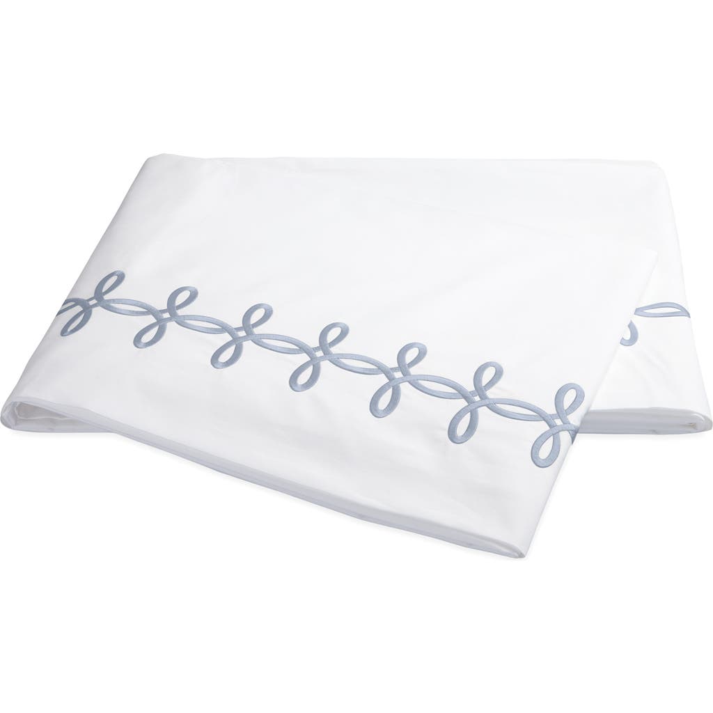Matouk Gordian Knot 500 Thread Count Cotton Percale Flat Sheet