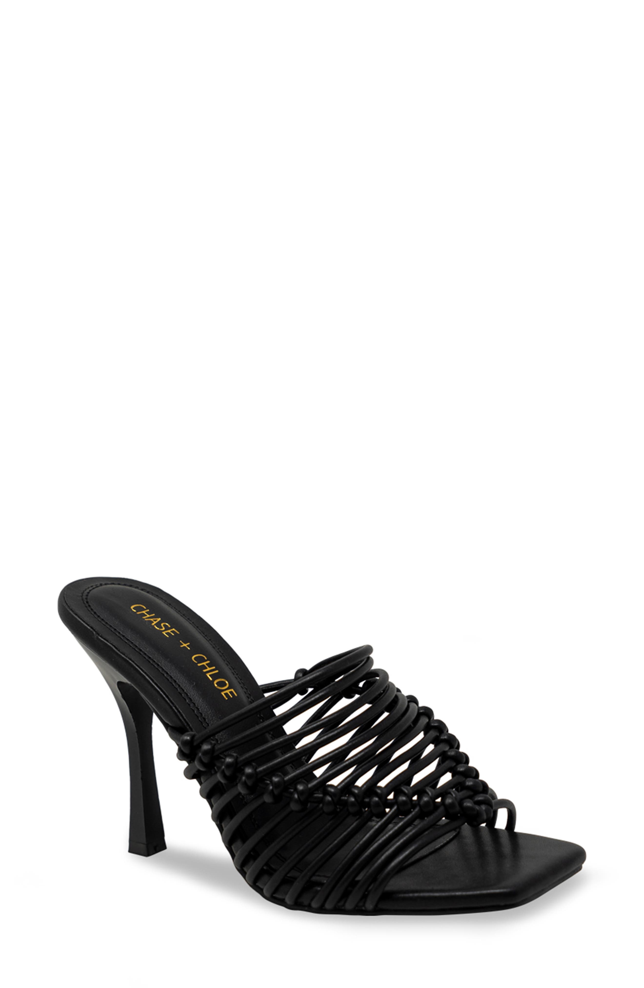 CHASE AND CHLOE Divine Caged Sandal, Main, color, 