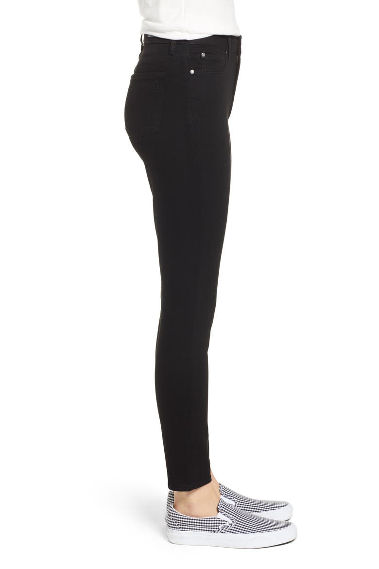 Heather High Waist Skinny Jeans, Alternate, color, SABA