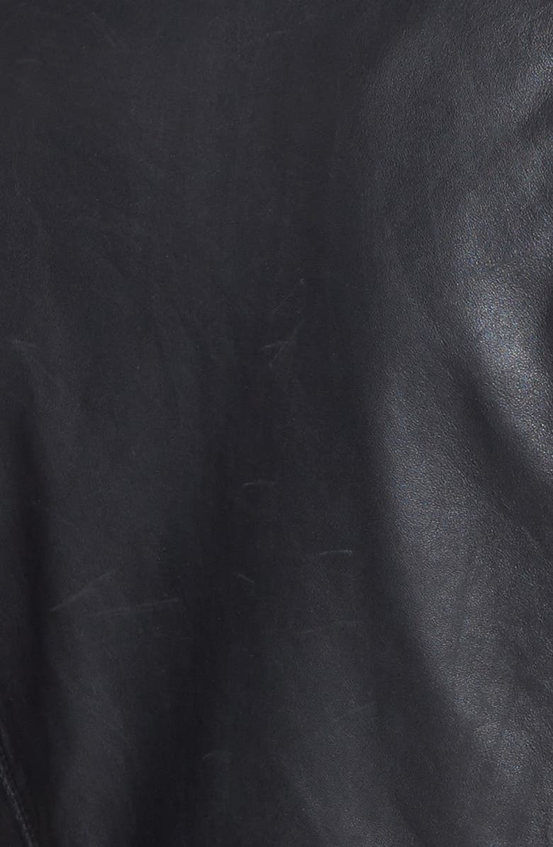 Treasure & Bond Treasure&Bond Quilted Leather Moto Jacket, Alternate, color,