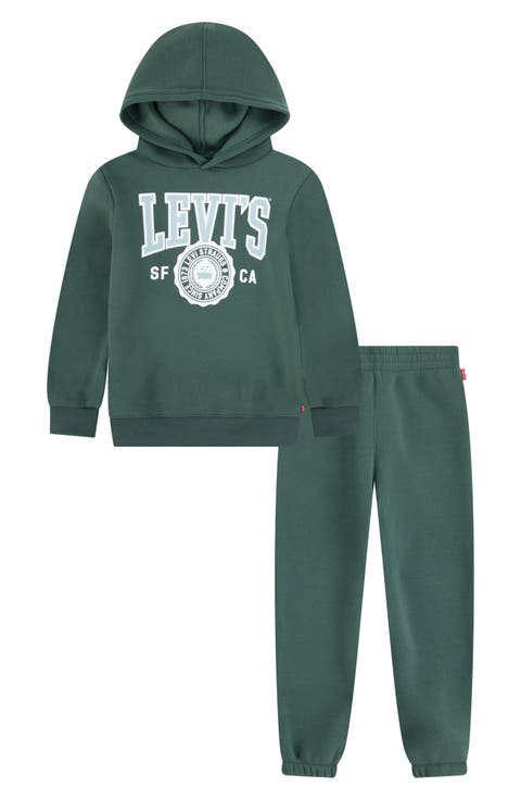 Fleece Logo Hoodie & Joggers Set (Baby)