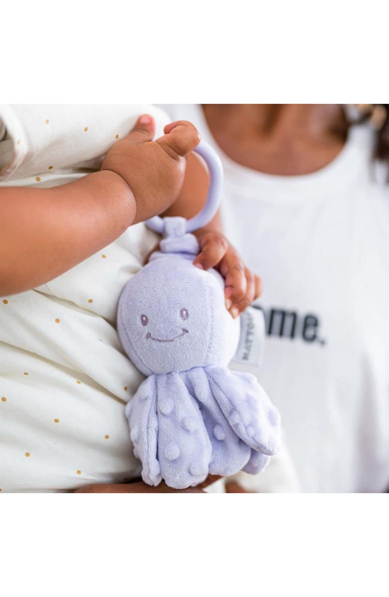 Nattou Vibrating Cuddly Lapidou Octopus, Alternate, color, Lilac