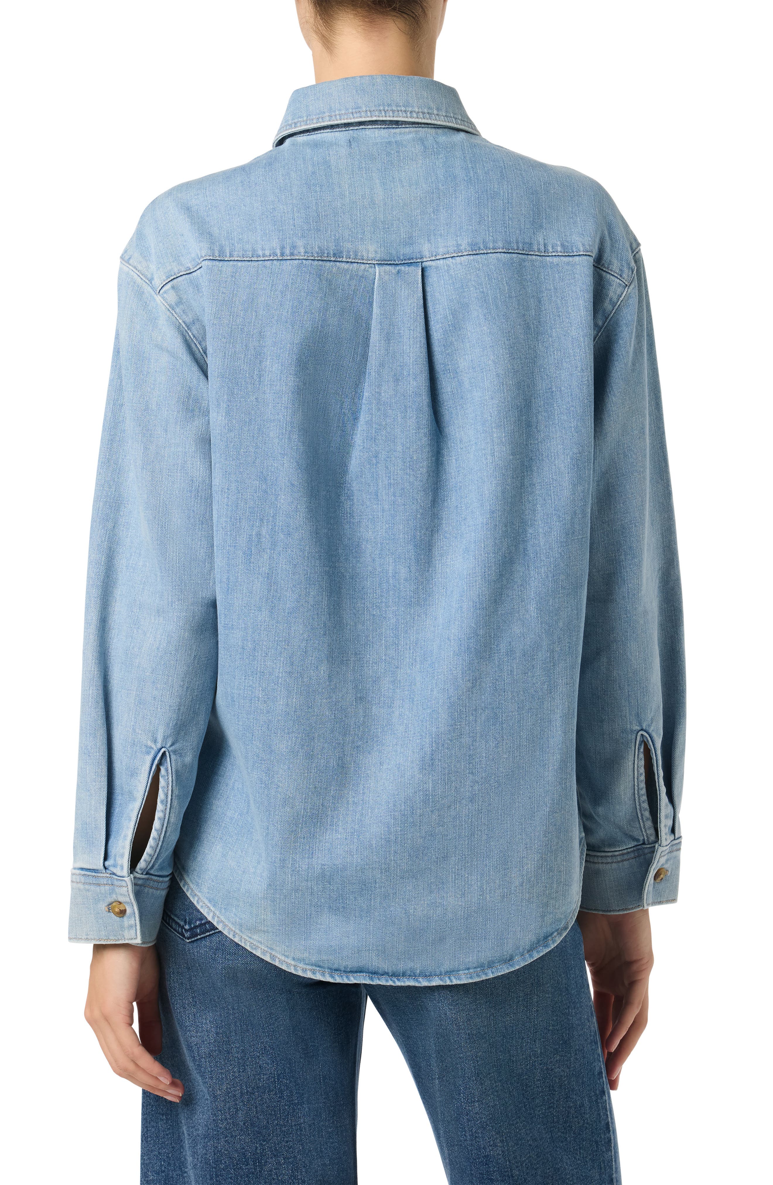 The Classic Denim Button-Up Shirt - image 2