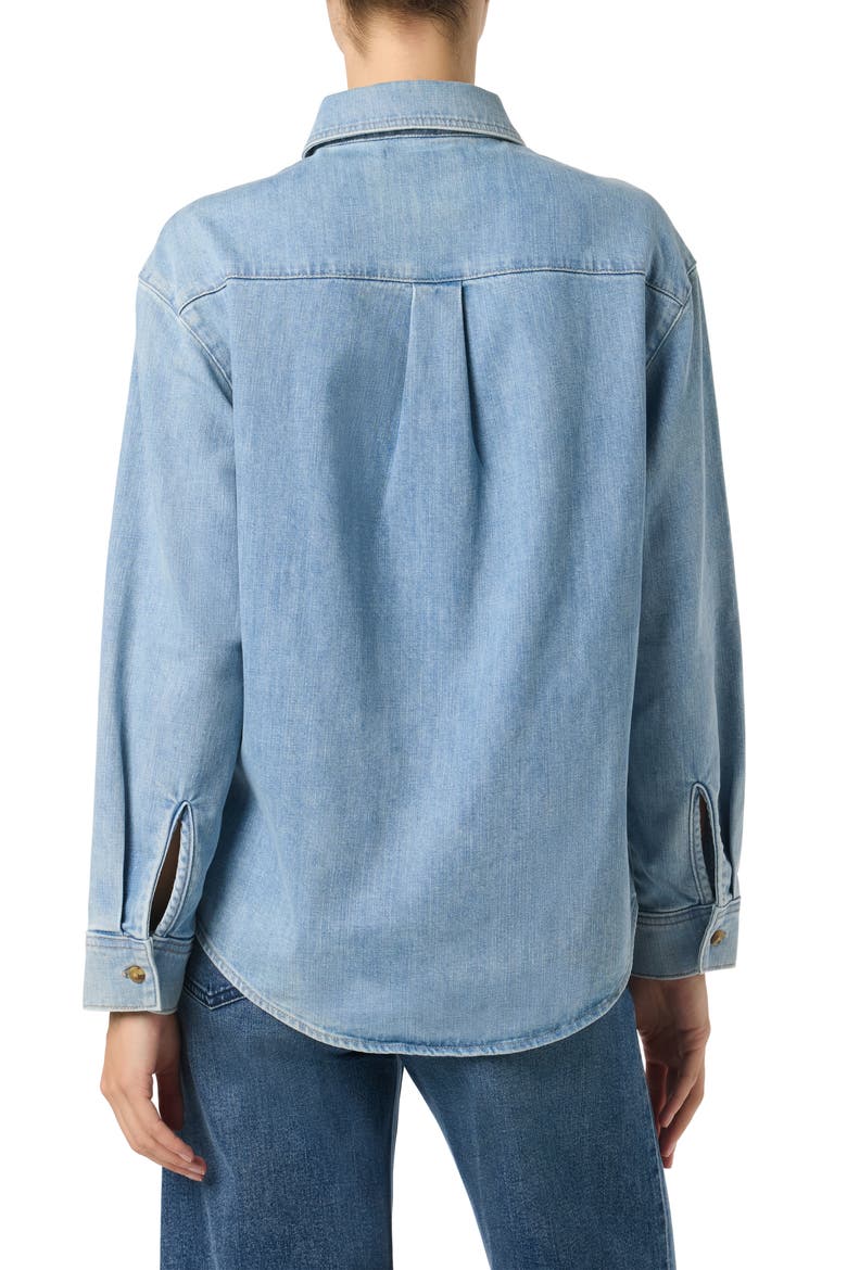 The Classic Denim Button-Up Shirt, Alternate, color, ELEANOR