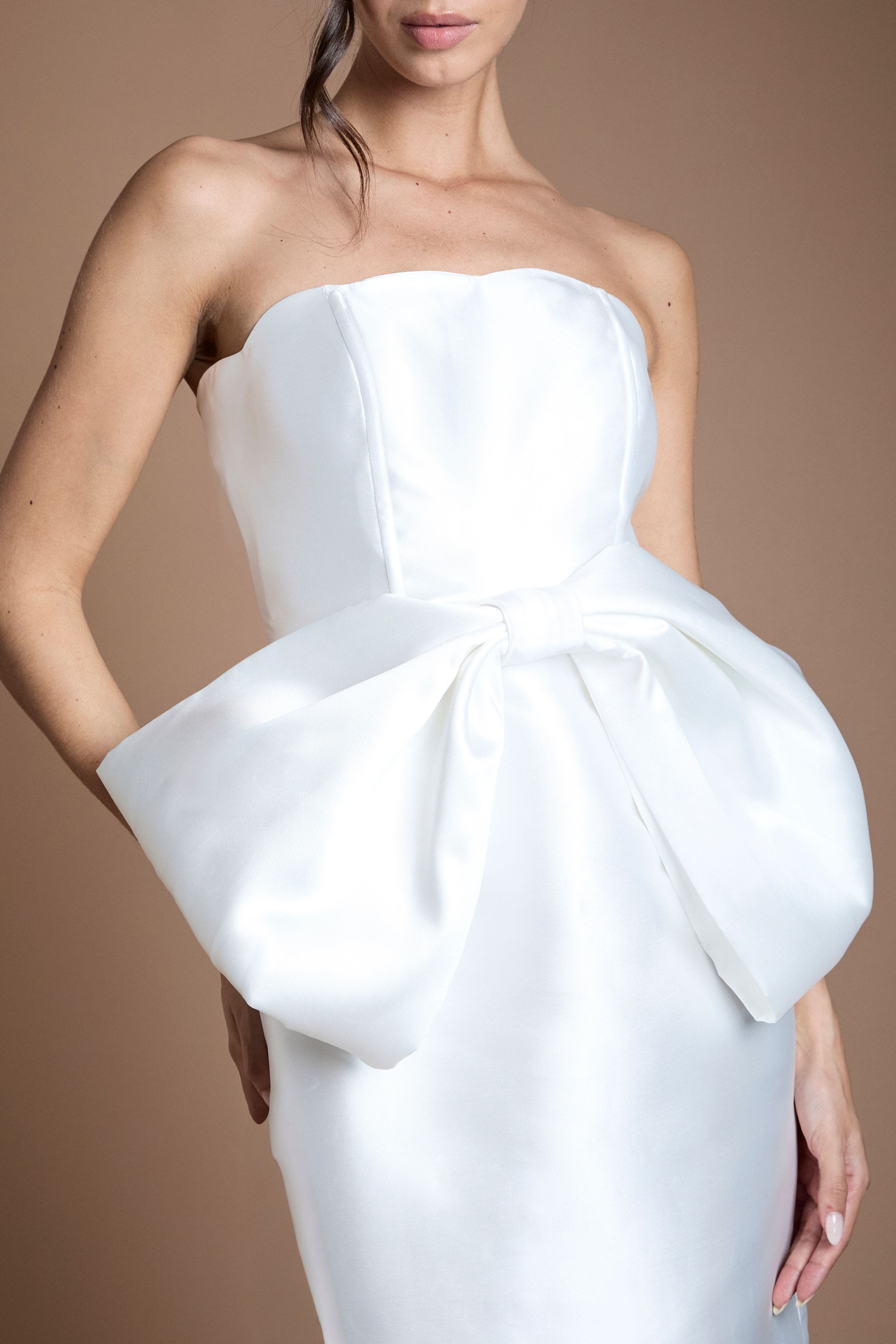 white off shoulder maxi dress Momyknows Elegant Bodycon Ruched Mermaid Lace Maternity Baby Shower ProductID: 117791 The Linen Off The Wash:Black Linen Multicolor Stripe Maxi Dress