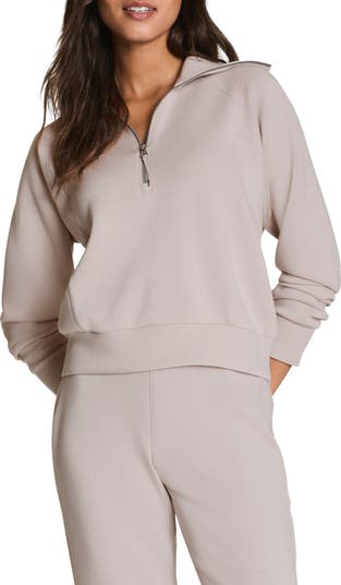 SPANX® AirEssentials Half Zip Sweatshirt | Nordstrom