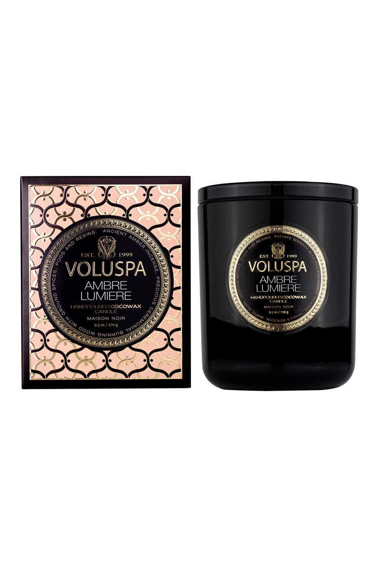 Ambre Lumiere Classic Candle, Alternate, color, AMBRE LUMIERE
