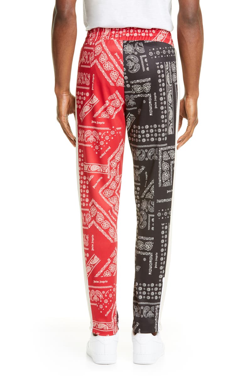 Palm Angels Bandana Classic Track Pants, Alternate, color, 