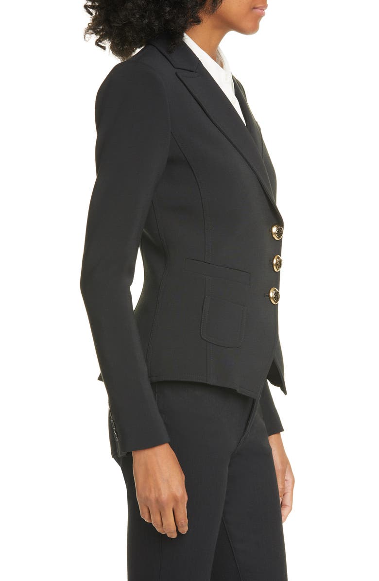 Smythe Wrap Blazer, Alternate, color, 