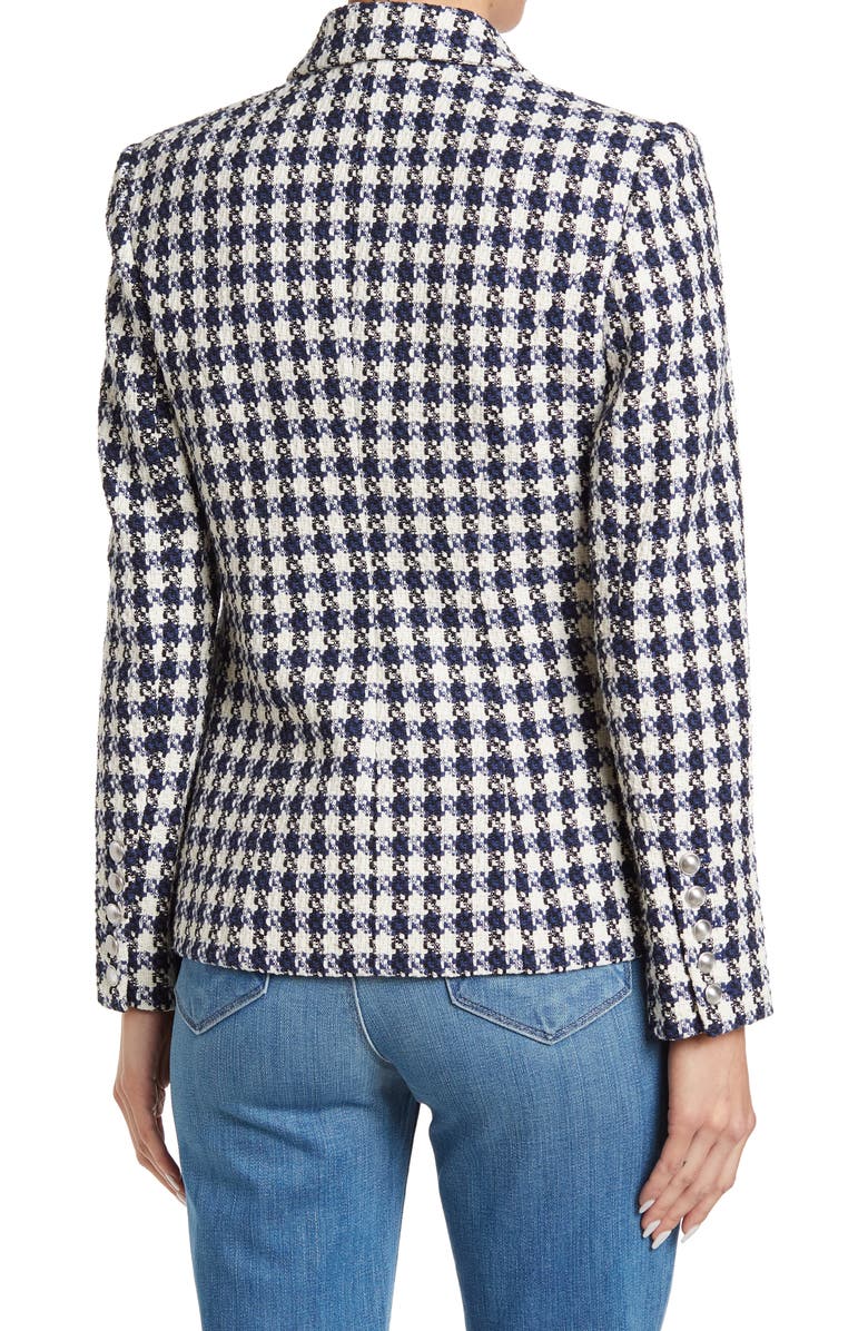 L'AGENCE LAGENCE Kenzie Double Breated Blazer, Alternate, color, 