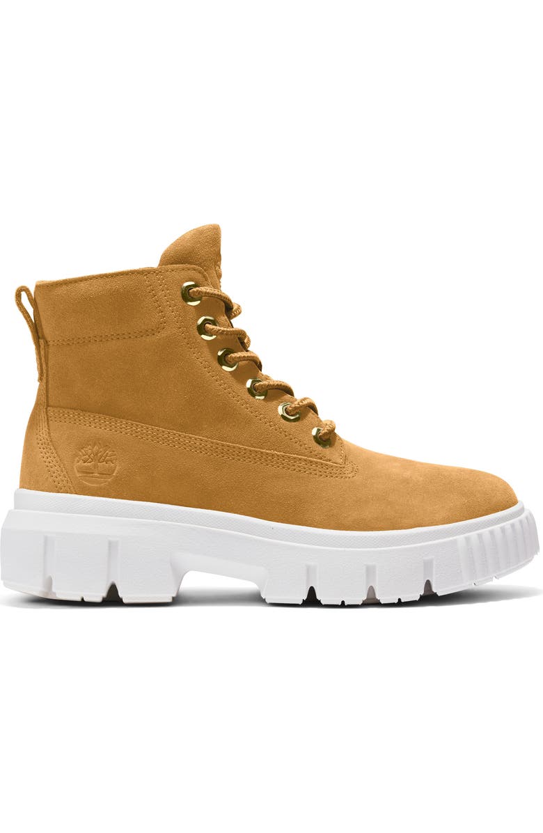 Timberland Greyfield Waterproof Leather Boot, Alternate, color,