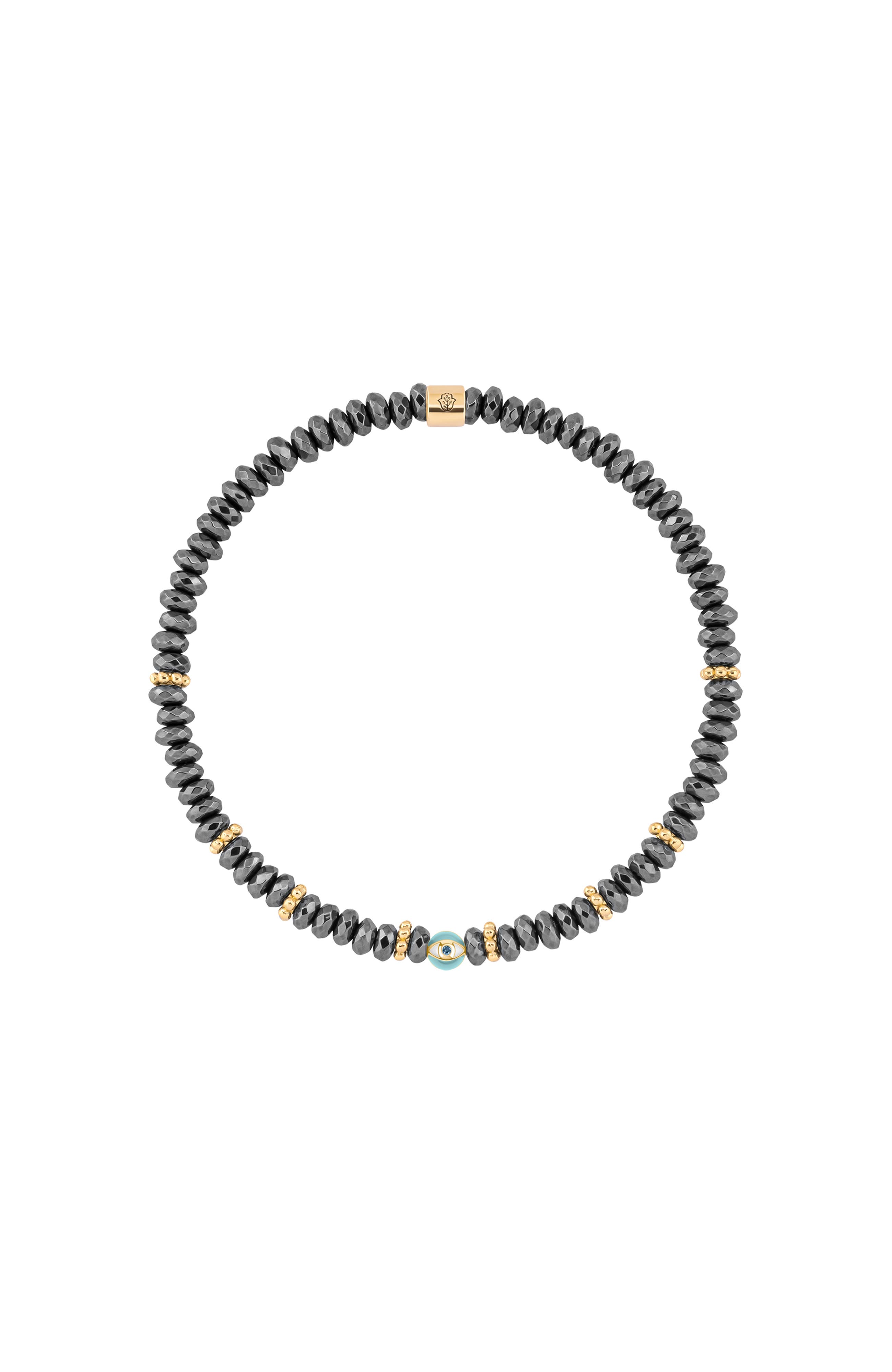 selected Dark grey/gold/turquoise/white