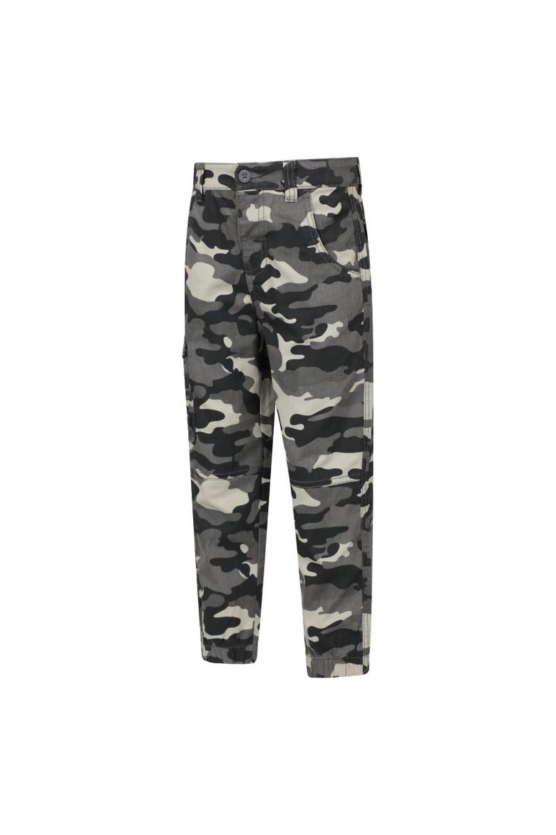 Camo Cargo Pants, Alternate, color, Black