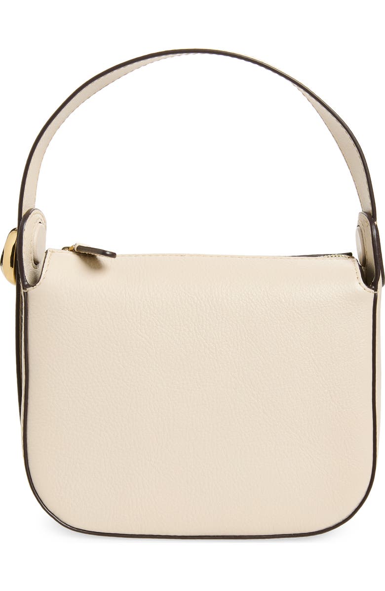 Madewell The Sculpted Metal Wristlet Bag, Main, color, Vintage Muslin