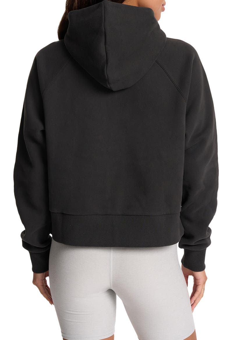 Restore Half Zip Hoodie, Alternate, color, WASHED BLACK