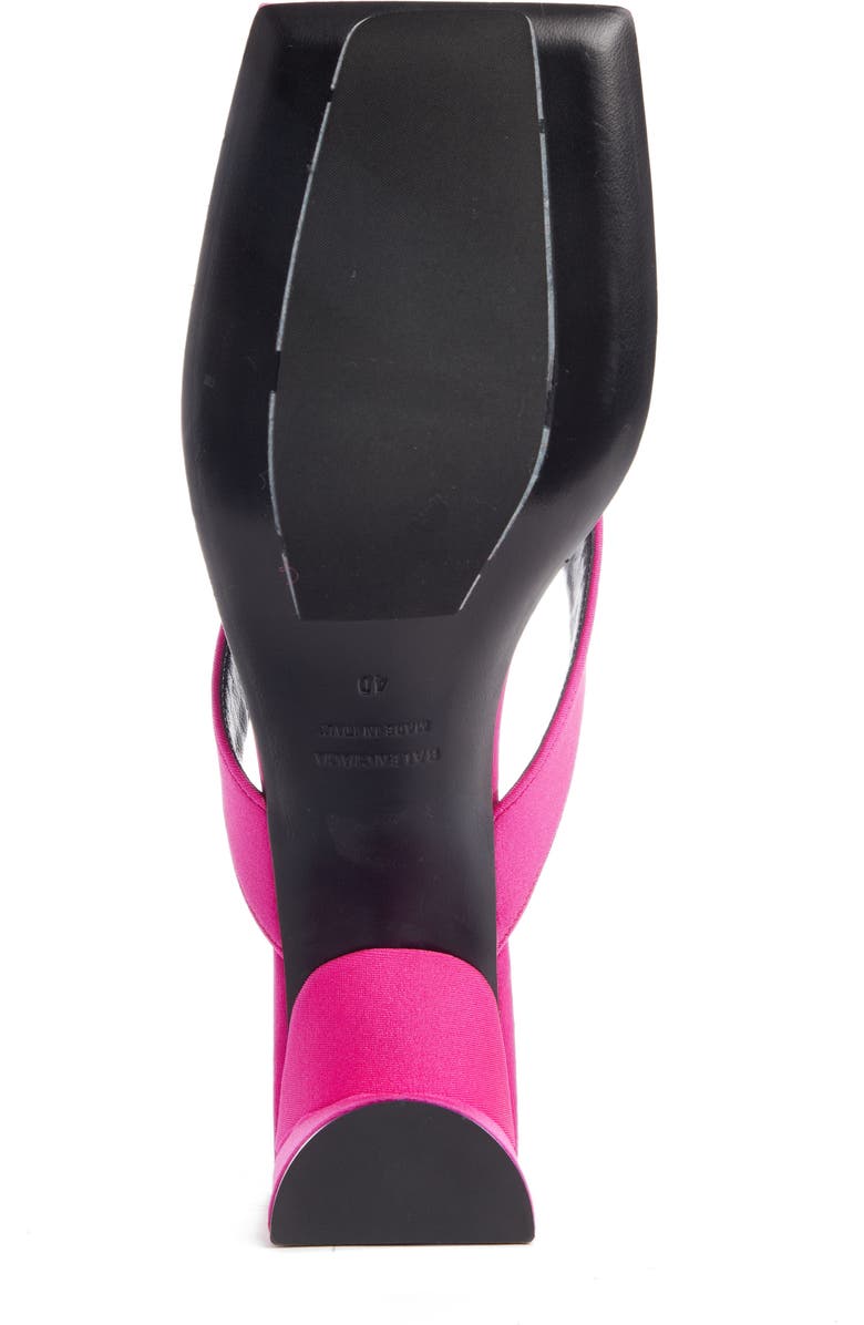 Balenciaga Square Toe Sandal, Alternate, color,