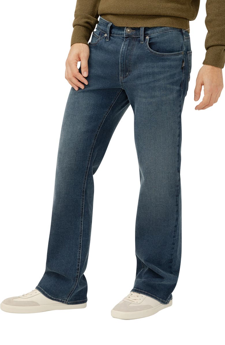 Silver Jeans Co. Zac Relaxed Fit Straight Leg Jeans, Alternate, color, Saddle