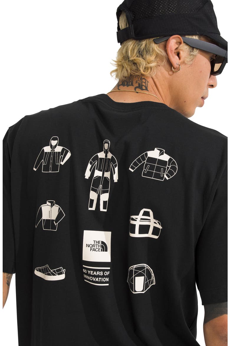 Mountain Mirage Cotton Graphic T-Shirt, Alternate, color, TNF BLACK
