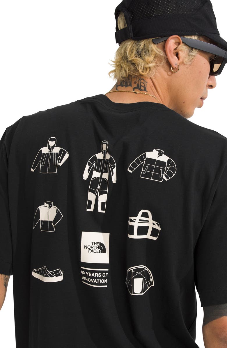 The North Face Mountain Mirage Cotton Graphic T-Shirt, Alternate, color, Tnf Black