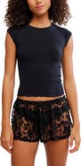 Free People So Soft Seamless Baby Tee