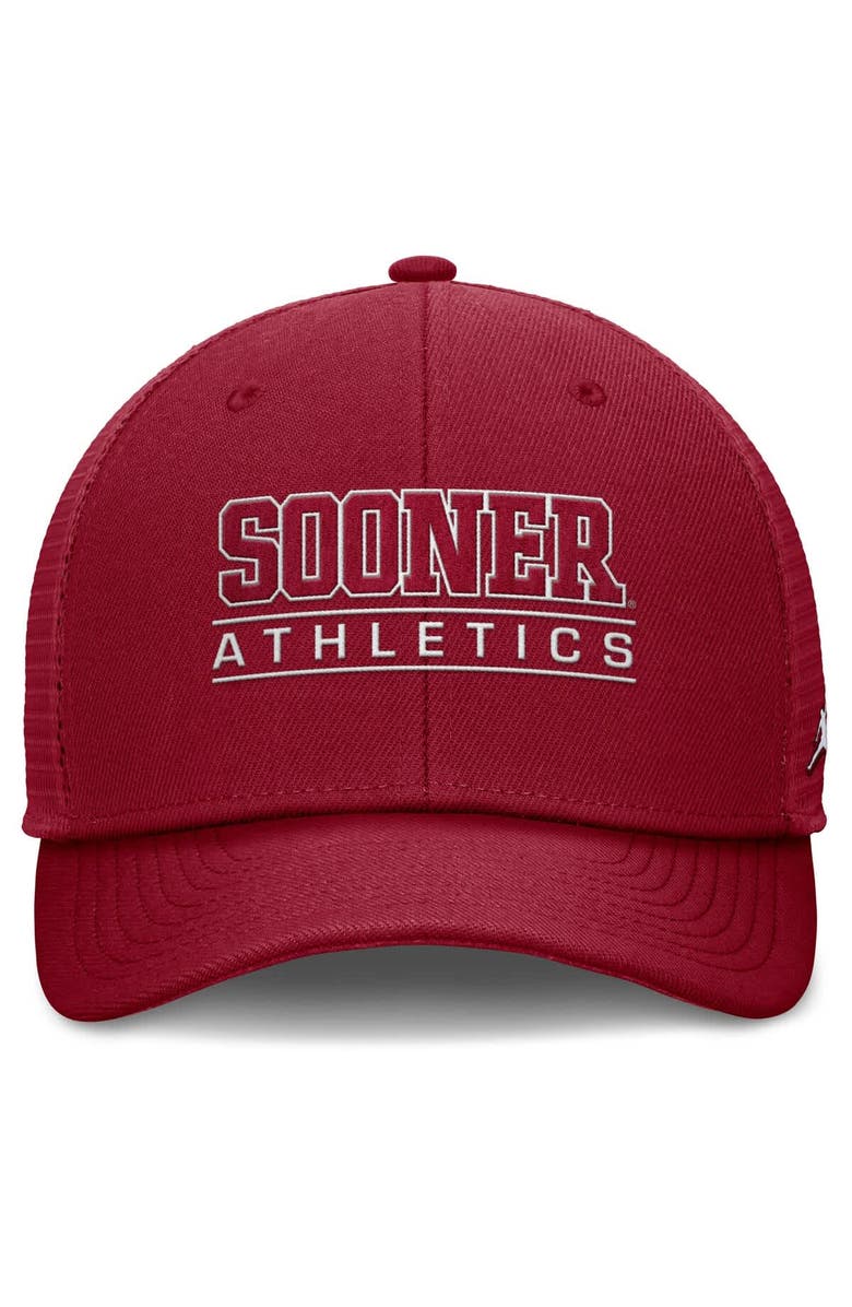 Jordan Brand Men's Jordan Brand Crimson Oklahoma Sooners Rise Adjustable Hat, Alternate, color, Crimson