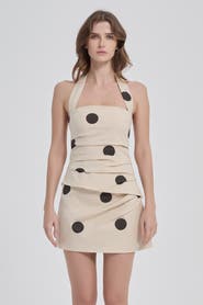 nuaje nuaje Eclipse Pleated Mini Skirt