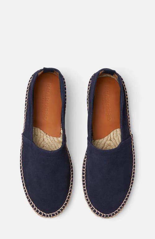 Scarosso Lola Espadrilles In Blue - Suede