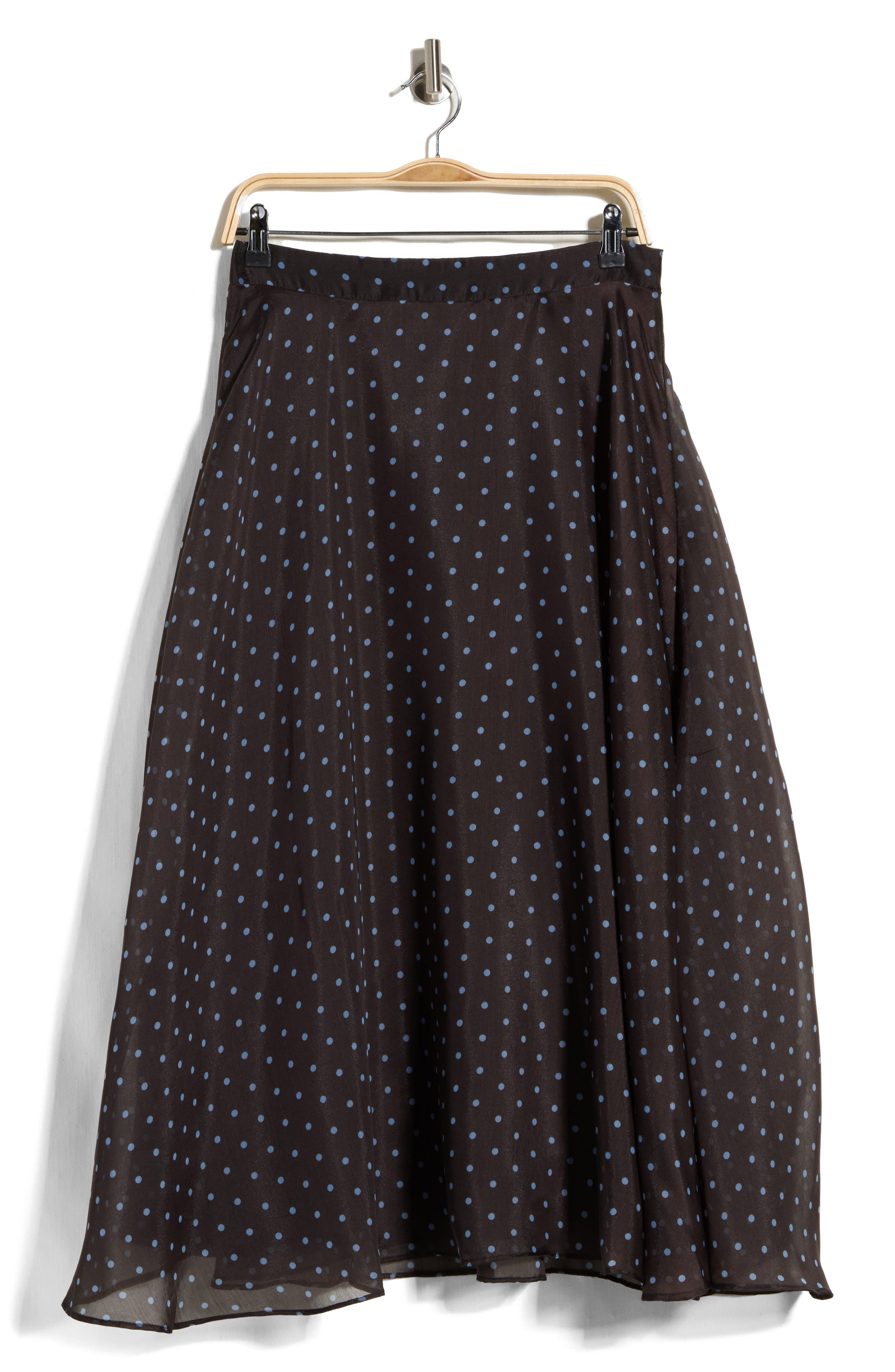 Polka Dot Maxi Skirt