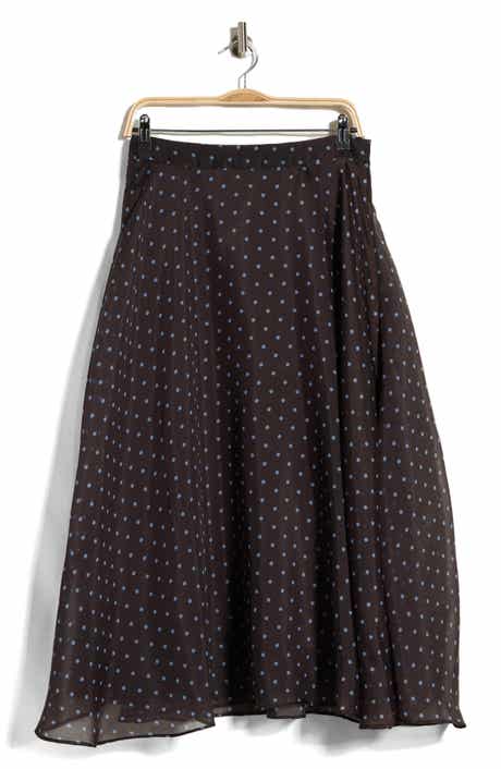 Polka Dot Maxi Skirt