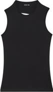 Helmut Lang Asymmetrical Cutout Tank