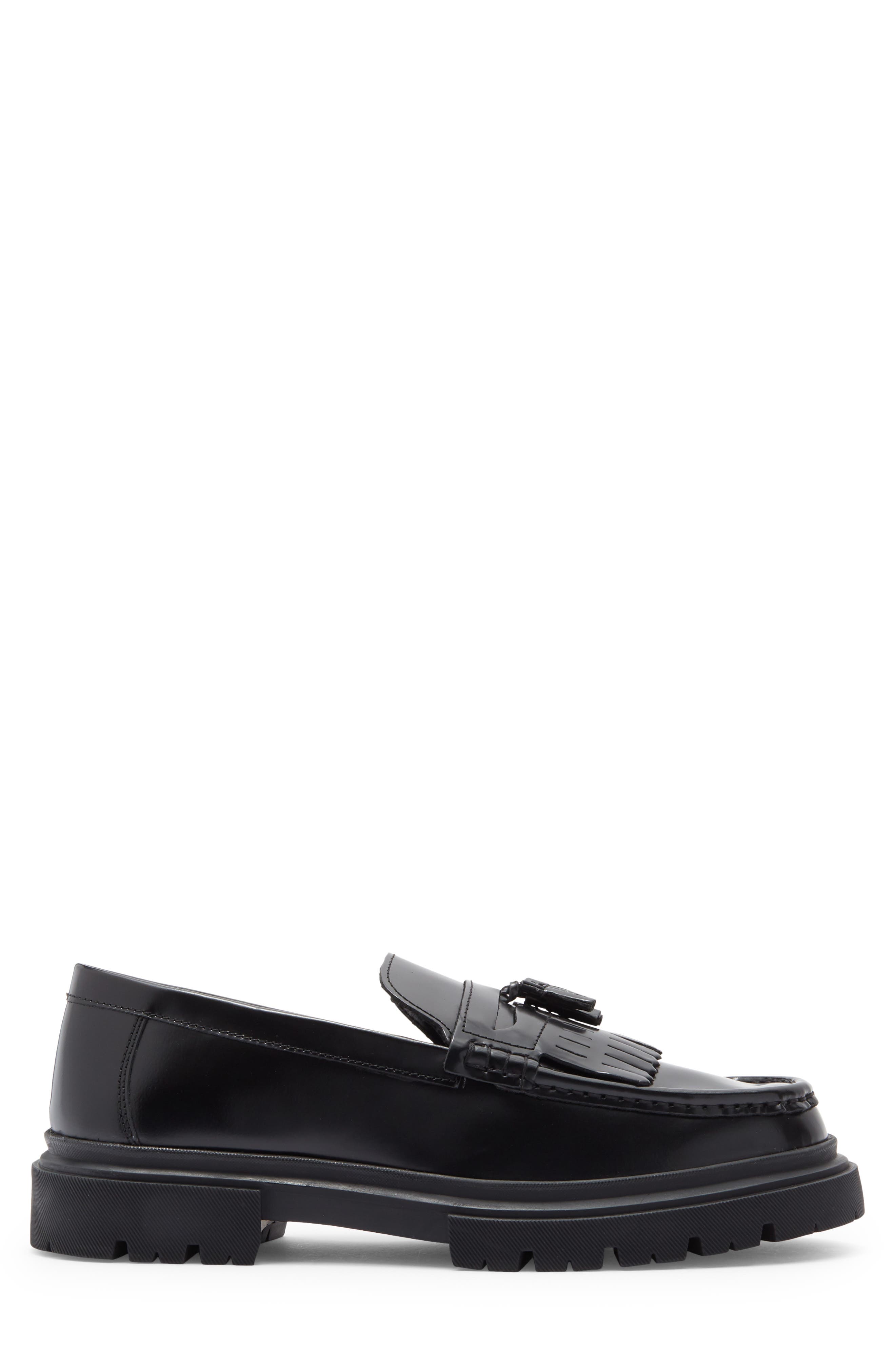 Steve Madden Zillah Penny Loafer, Alternate, color, Black Box