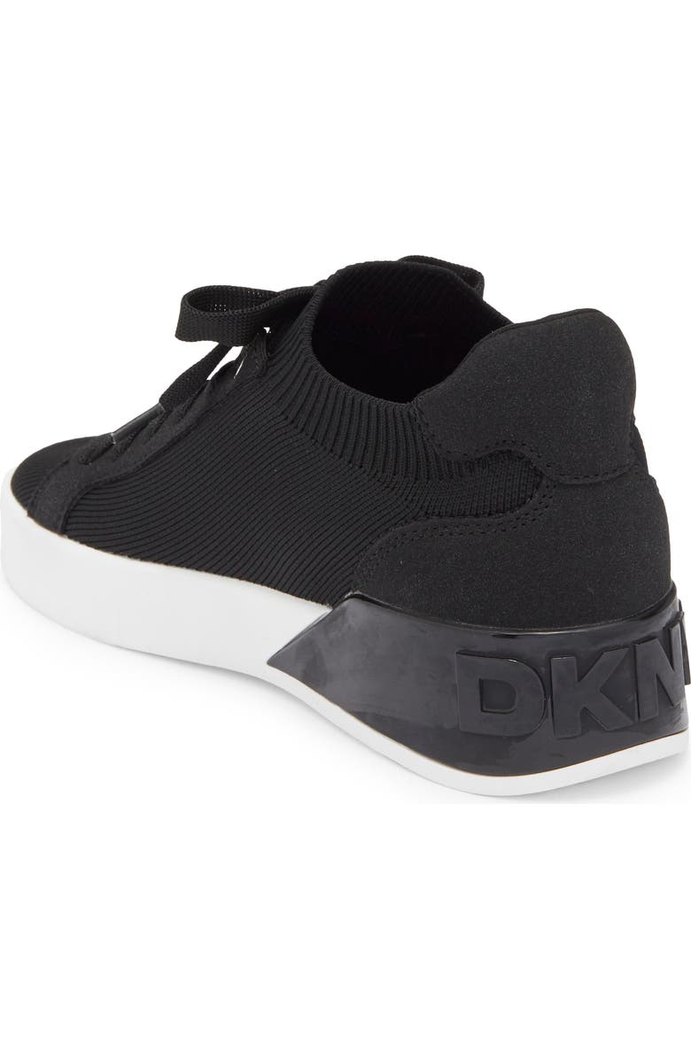 DKNY Mallory Knit Sneaker, Alternate, color, Black