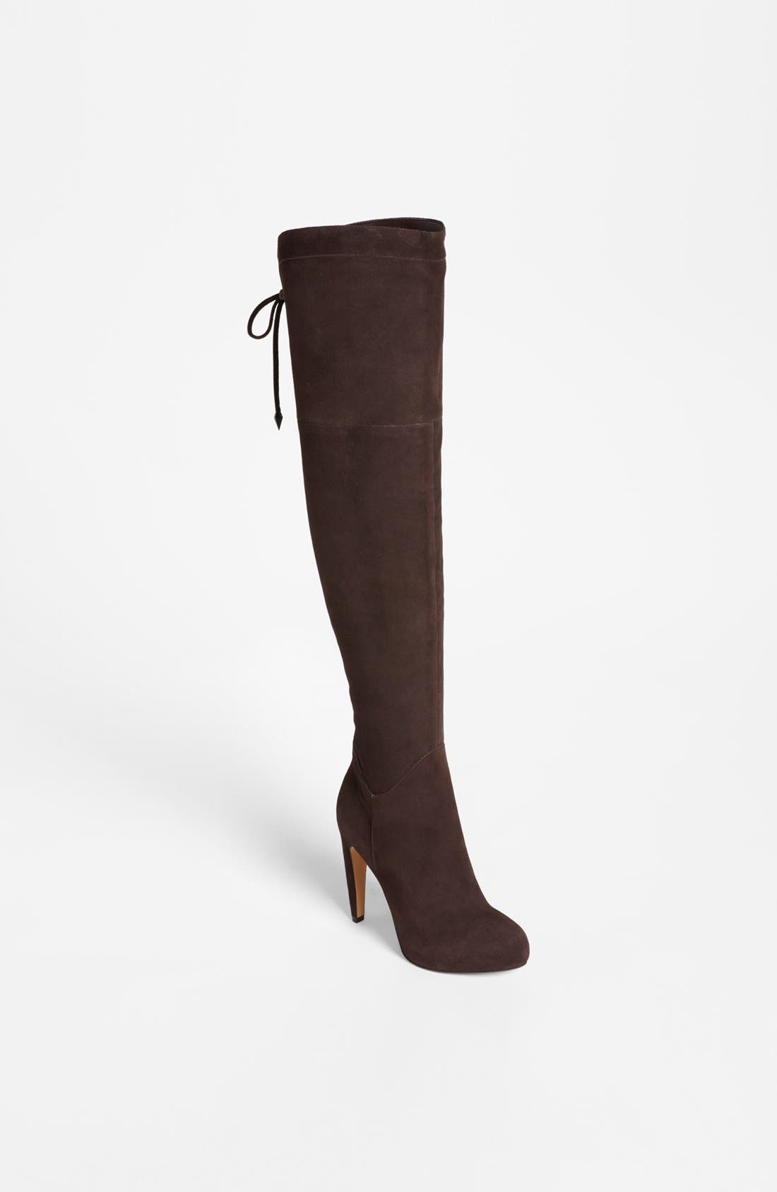 'Kayla' Over the Knee Boot, Main, color, ESPRESSO BEAN  SUEDE