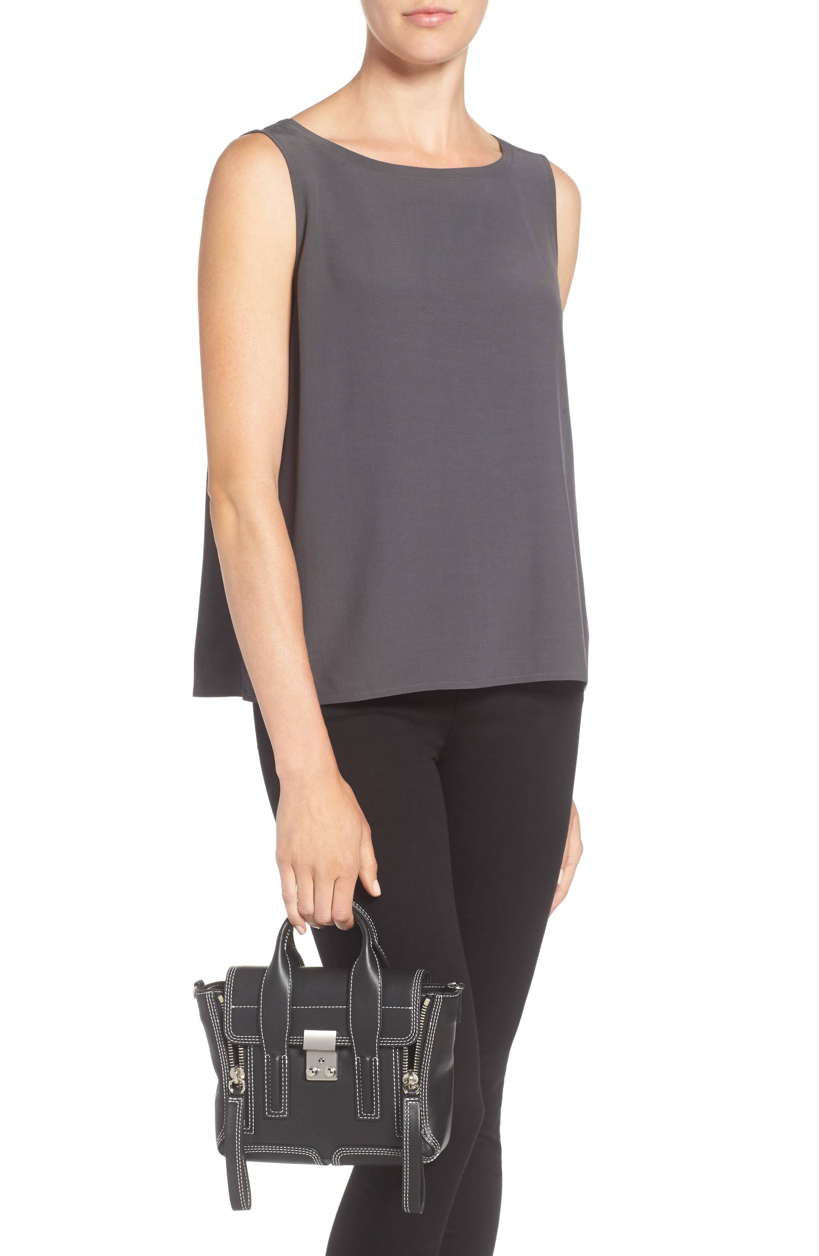 3.1 Phillip Lim Mini Pashli Leather Satchel, Alternate, color, 