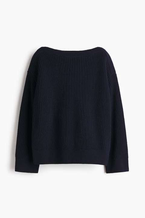 Oversized Wool-blend Jumper