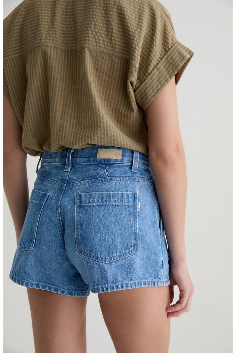 Rinna Seamed Denim Shorts, Alternate, color, PUERTO NUEVO