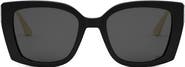 DIOR 30Montaigne S13I 53mm Square Sunglasses