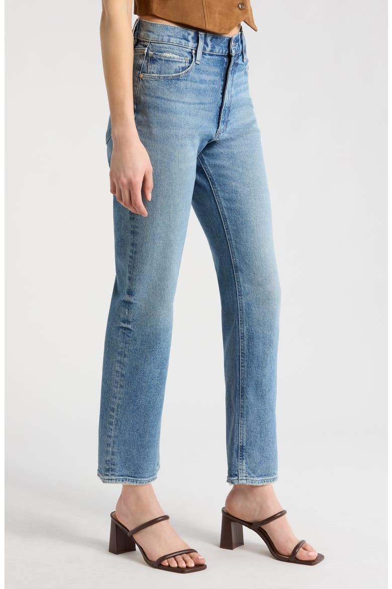 Sawyer High Waist Straight Leg Jeans, Alternate, color, COSTAR