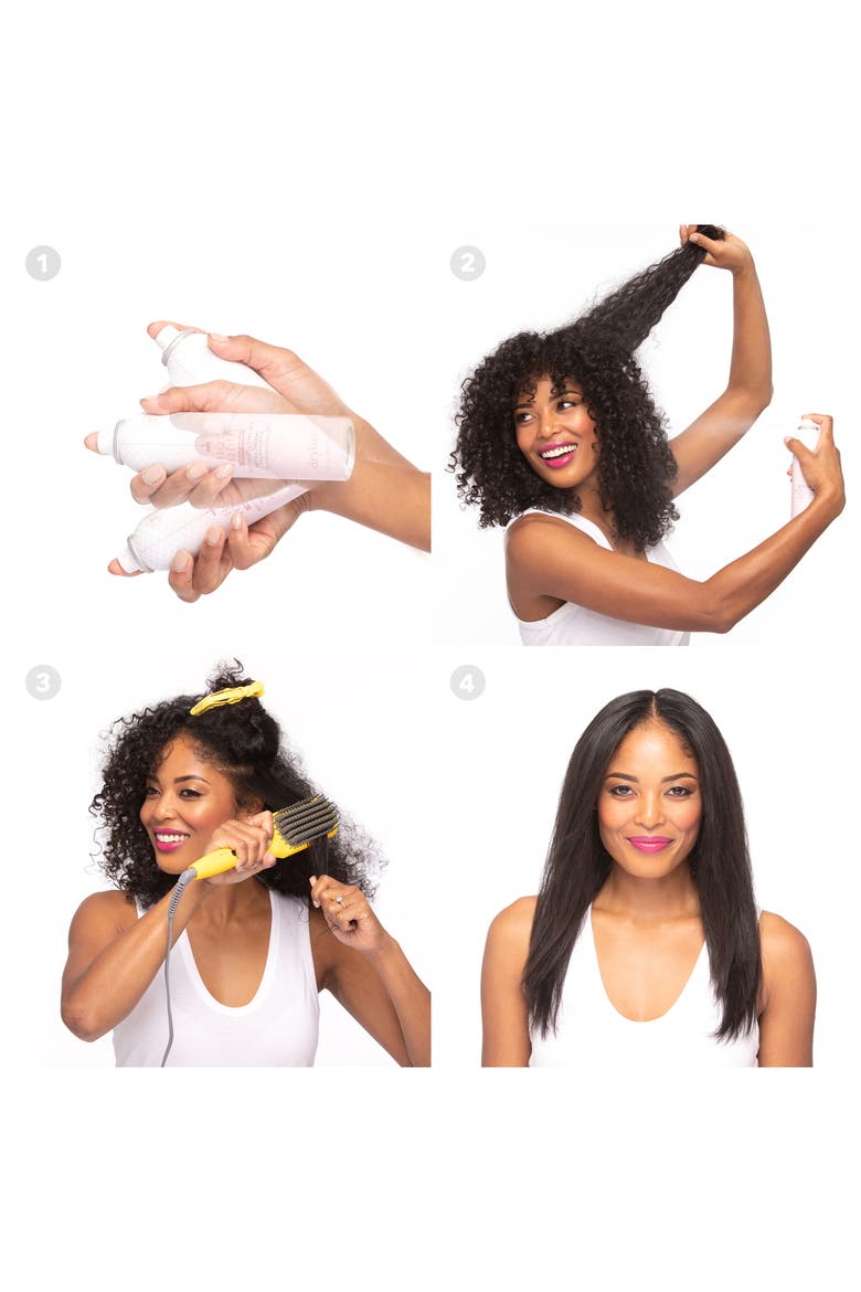 The Brush Crush Heated Straightening Brush, Alternate, color, NO COLOR