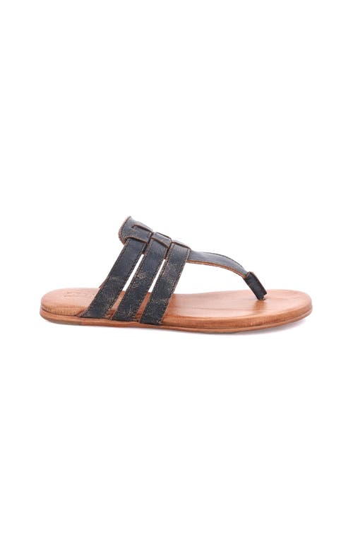 Bed Stu Yoli Thong Sandal In Black