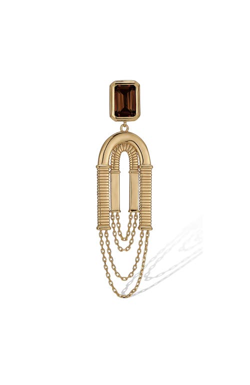 Rc Retro Chic Olympieion Tassels Earrings In Gold