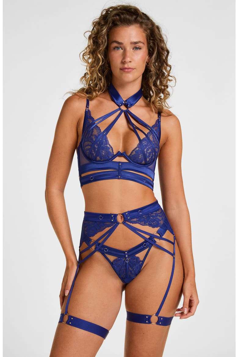 Emmeline Garter Belt, Alternate, color, CLEMATIS BLUE
