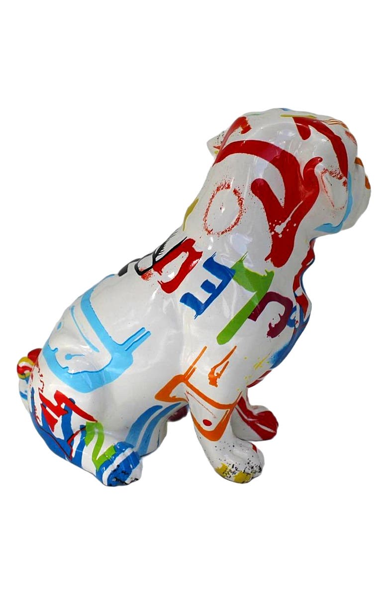 INTERIOR ILLUSIONS Happy Sitting French Bulldog Statue, Alternate, color, Multi-Color