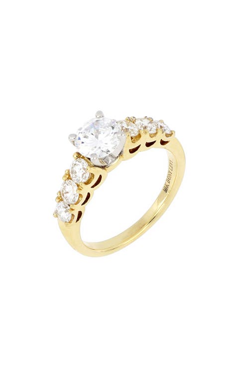 Audrey Graduated Diamond Engagement Ring Setting (Nordstrom Exclusive)